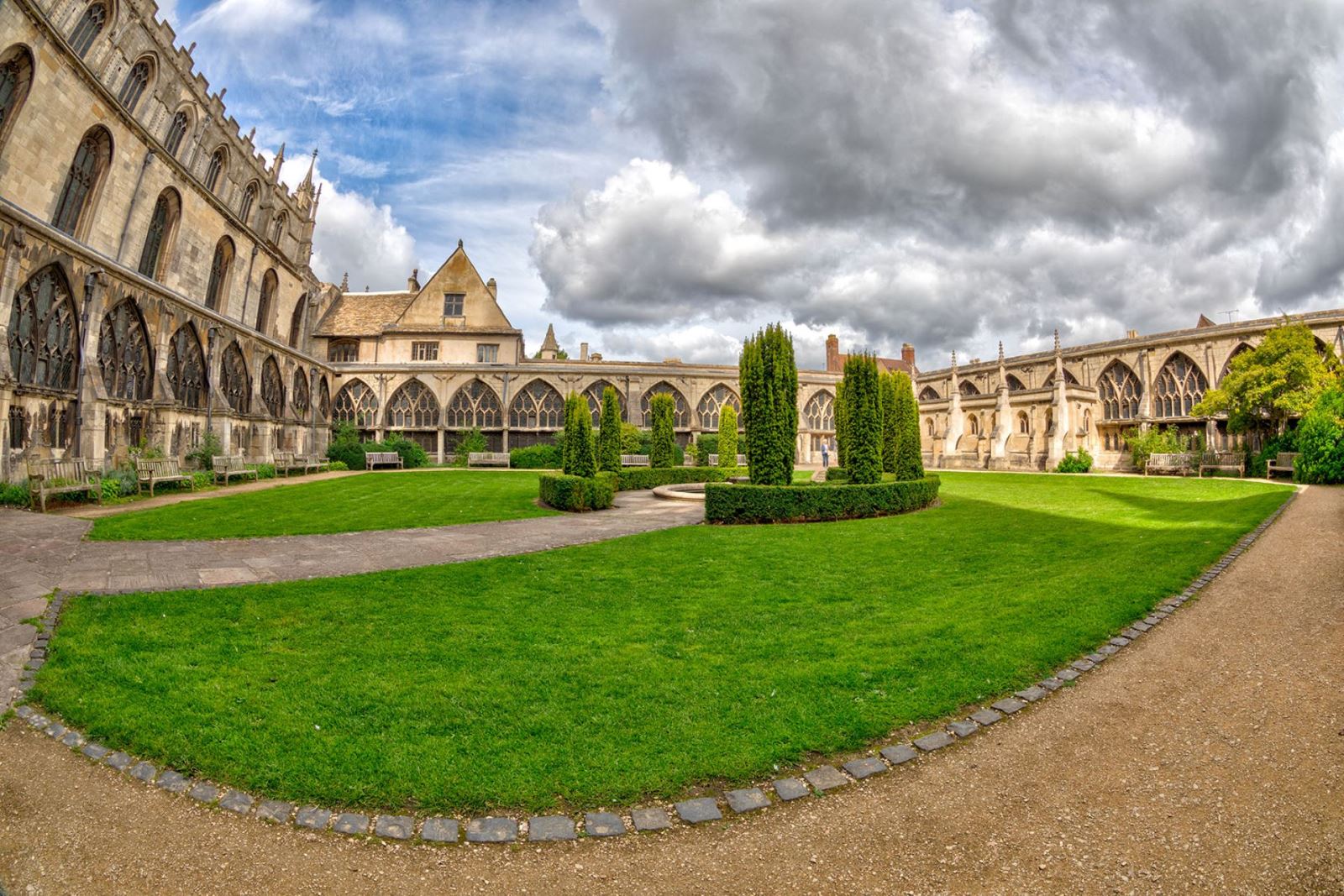 Cloister Garth Gloucester Cathedral